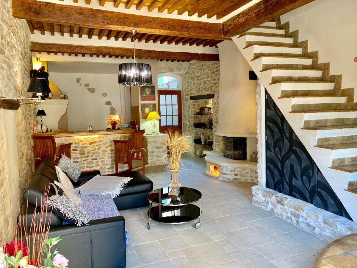 Authentique Bijou Coeur D'Orange A 2 Pas Du Theatre Antique! Villa Dış mekan fotoğraf